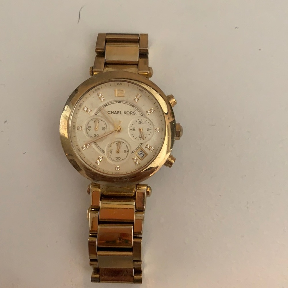 Michael Kors gold watch